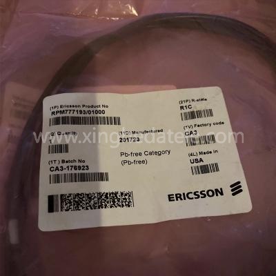 Cabo de alimentação CC Ericsson RPM777193/01000 R1C para estação rádio base RBS6000 RRU DUG‑PDU