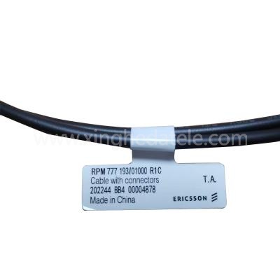 Cabo de alimentação CC Ericsson RPM777193/01000 R1C para estação rádio base RBS6000 RRU DUG‑PDU