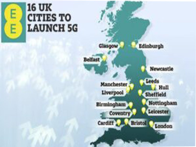 A operadora britânica de telecomunicações Three anunciou que o uso de 5G aumentou 385% ano a ano no ano passado